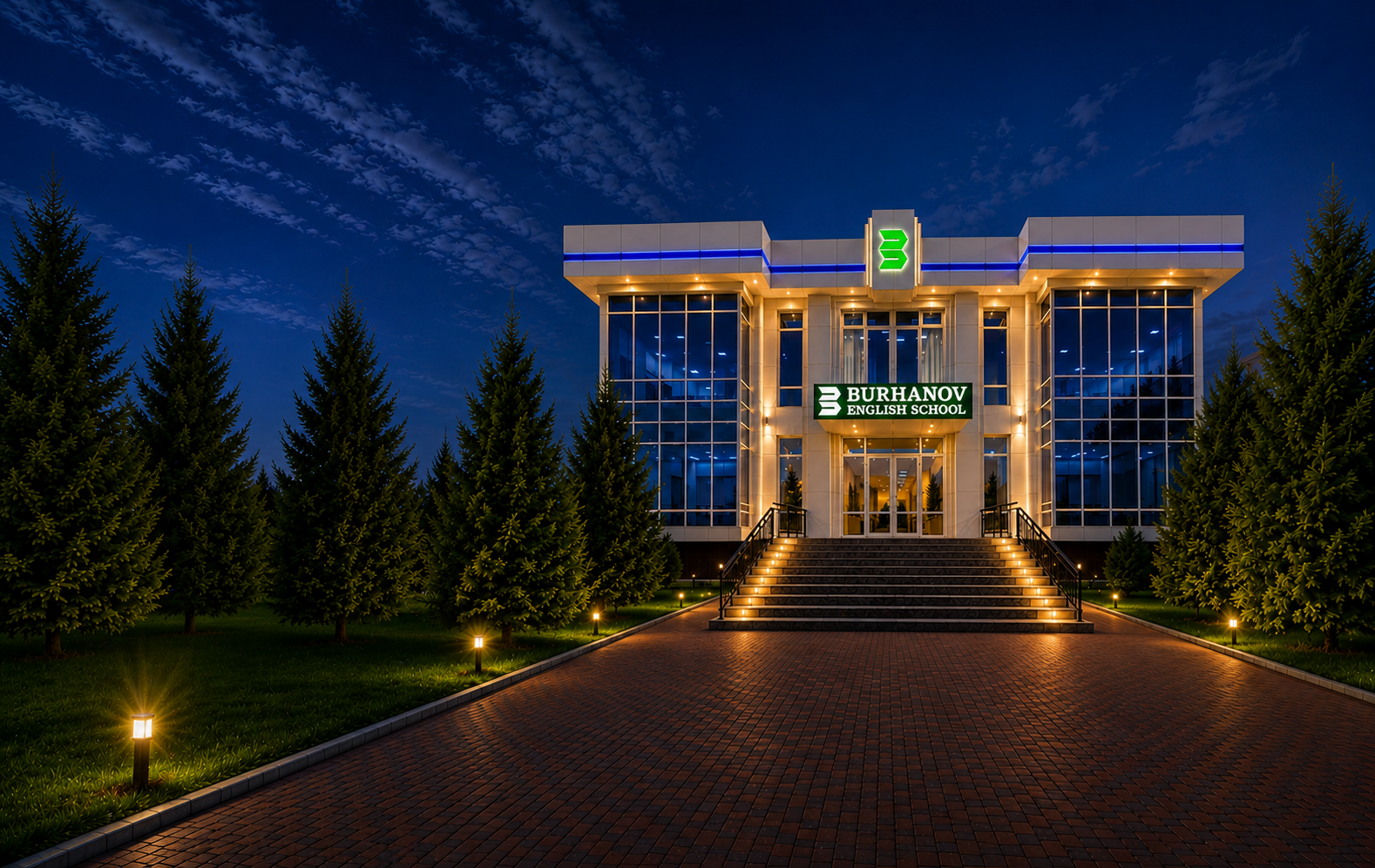 Burhanov English School Night